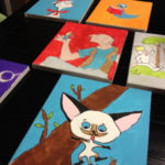 DIY Character Canvas Paintings